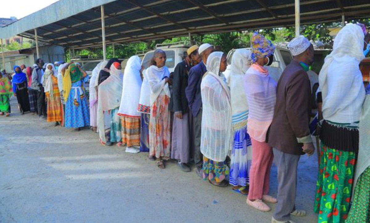 TDA distributed nearly half a million birr to most war affected people of Tigray in Mekelle