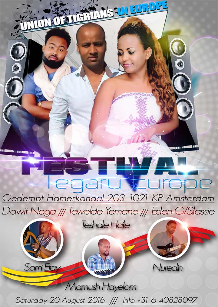 Festival Tigrai Europe Festival Tigrai Europe Amsterdam