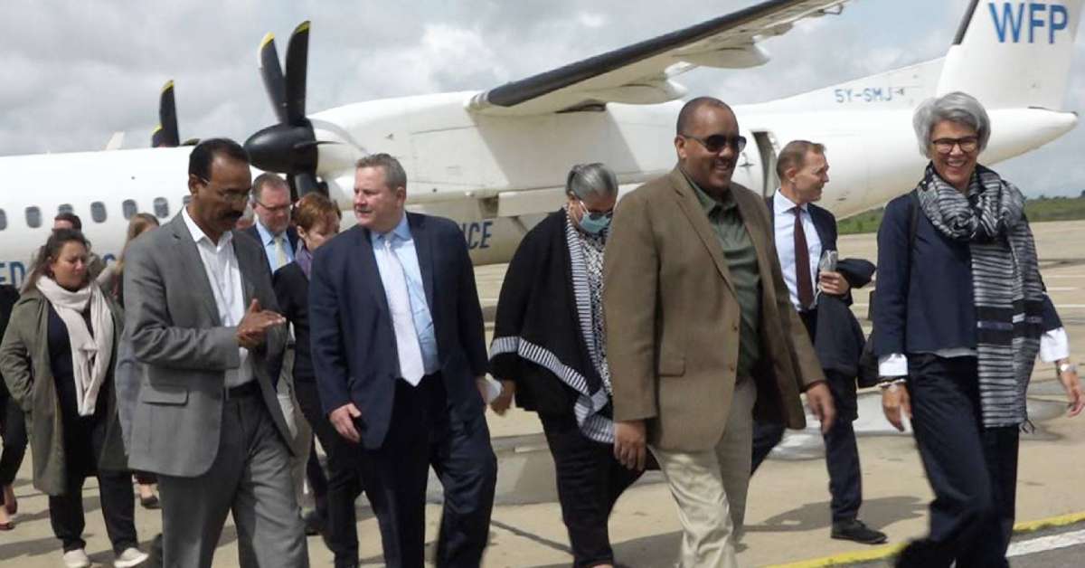 US & EU Special Envoys with western ambassadors visit Tigrai