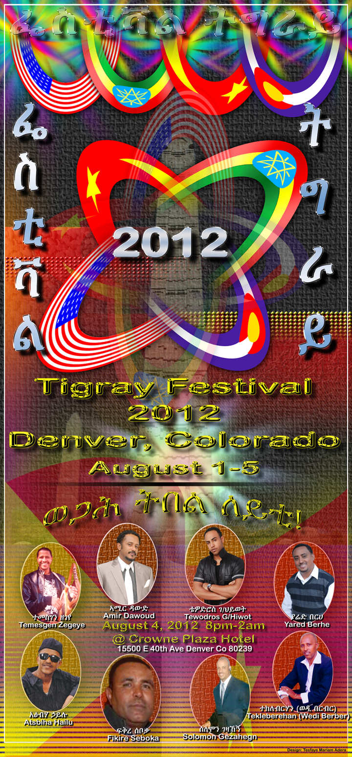 Tigrai Festival 2012 in Denver - Tigrai Online