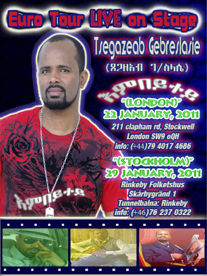 Tsegazeab Gebreslasie's Euro Tour